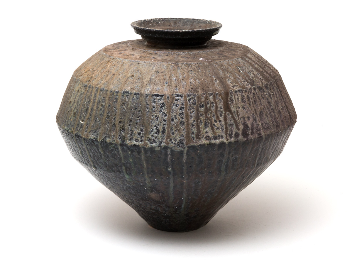 5 Mashiko Potters Shikamaru Takeshita Large Yohen Vase Events | 5 Mashiko Potters Exhibition | 3/6/17