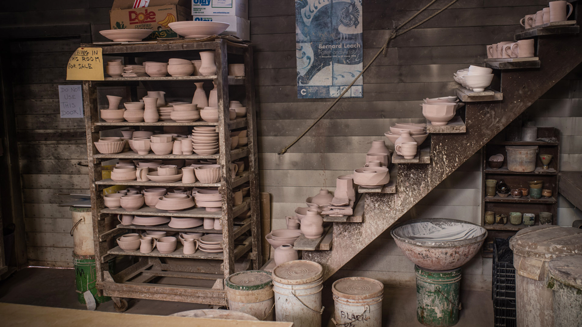 Warren MacKenzie American Ceramics Studio Stacked Pots Profile | Warren MacKenzie: A Self-Confessed Man of Mud