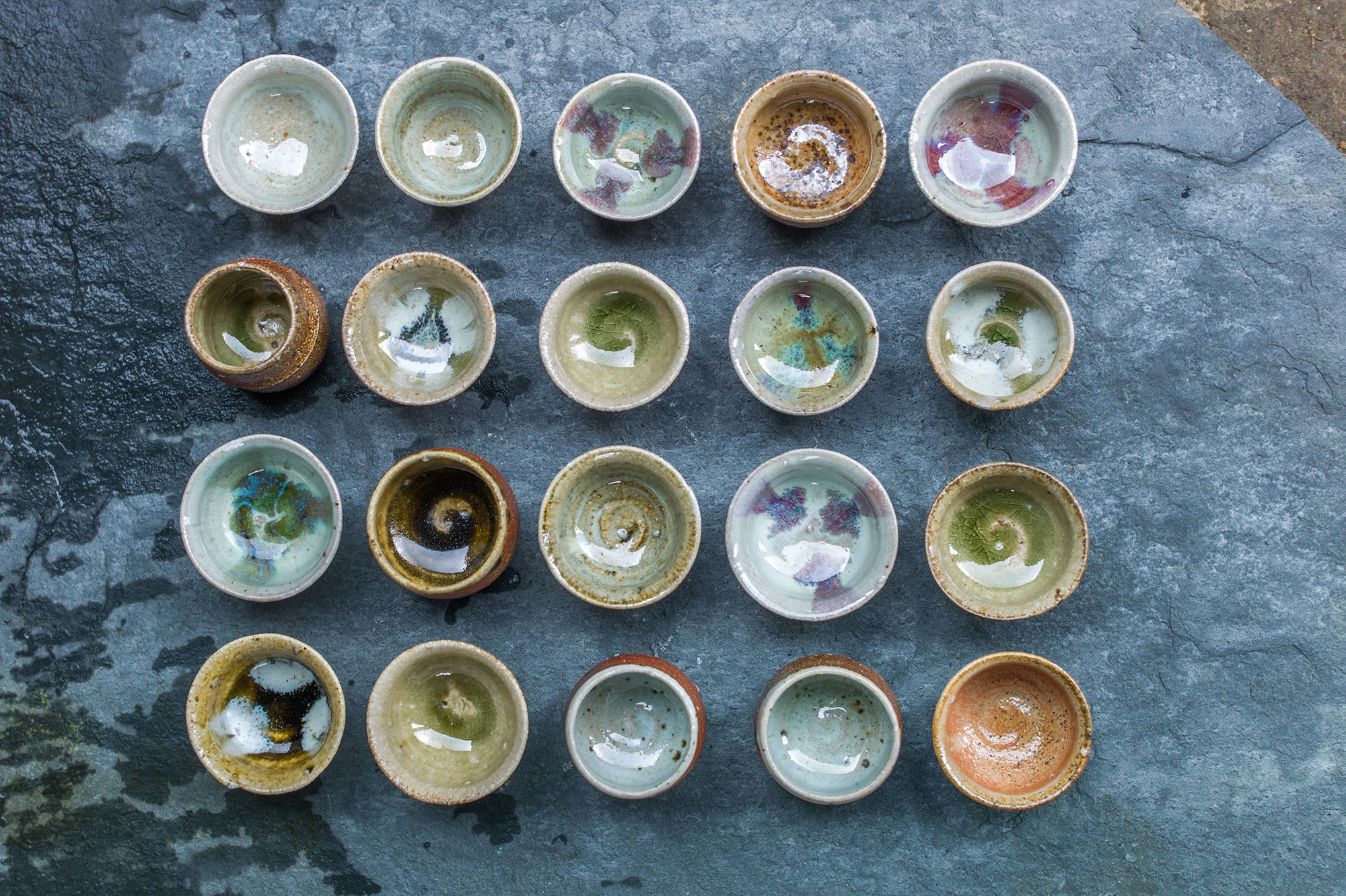 Sake Cups by Phil Rogers